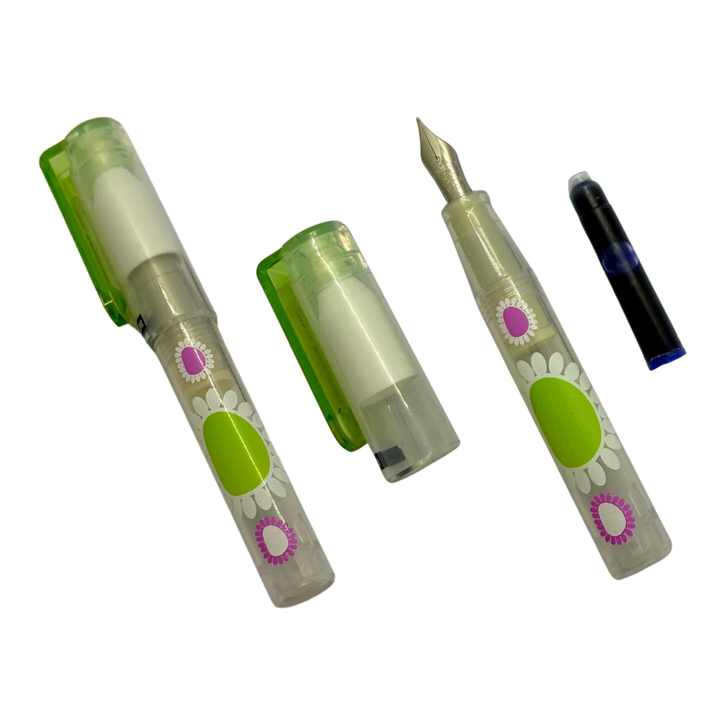 Daisy Floral Refillable Fountain Pen Set