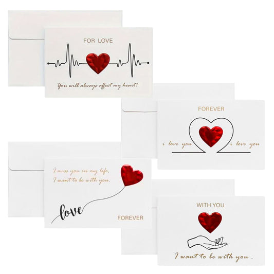Romantic Heart 3D Cards