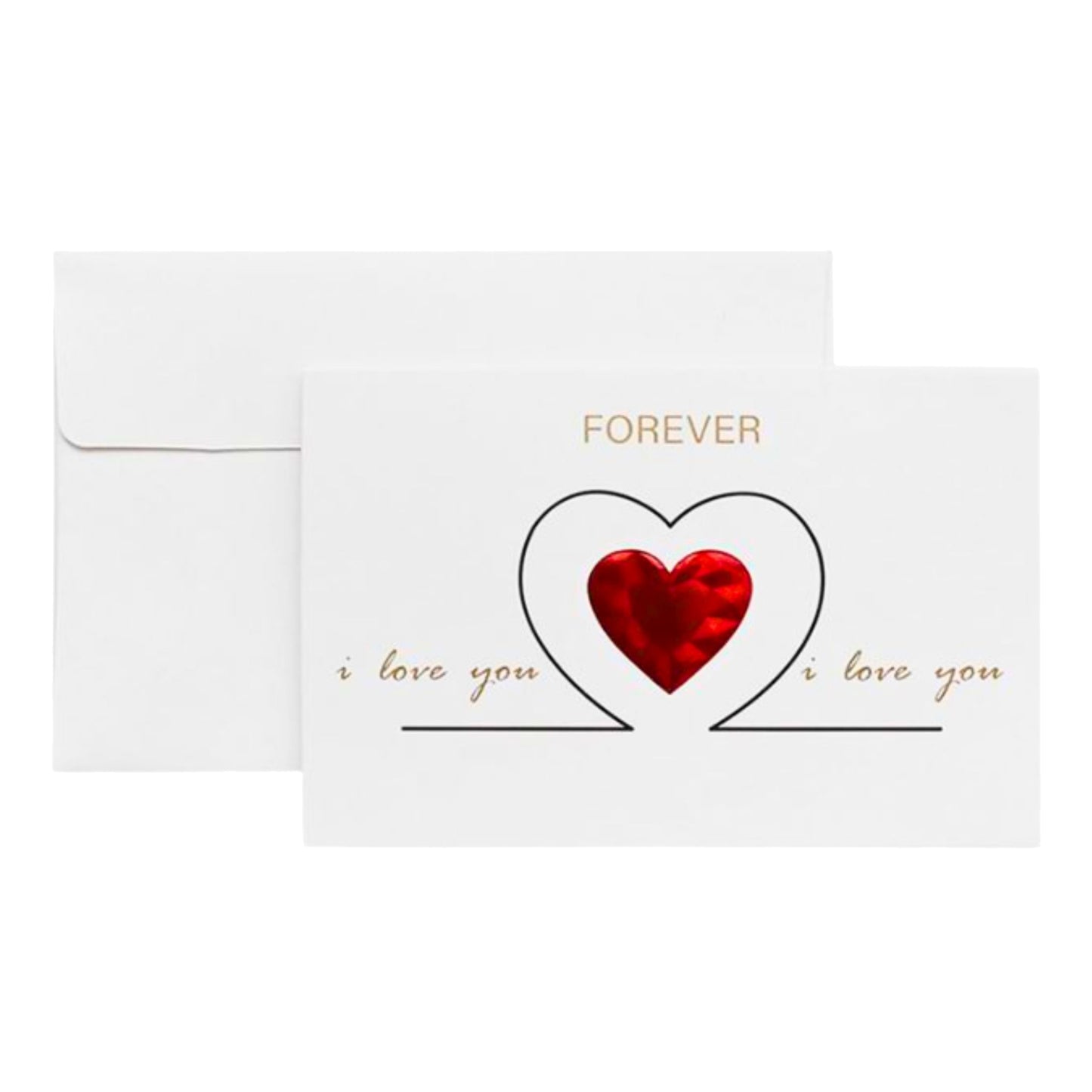 Romantic Heart 3D Cards
