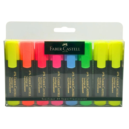 Faber-Castell Highlighter - 8pcs/set
