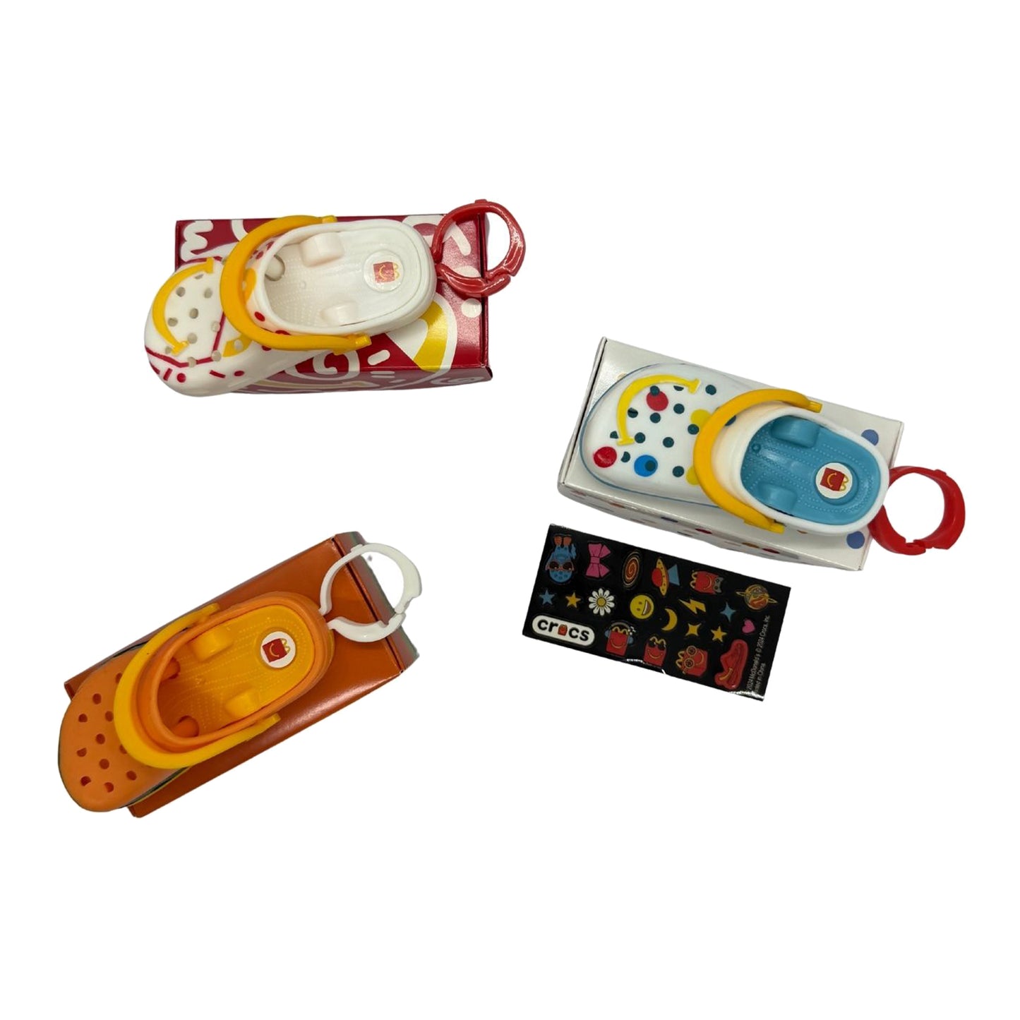 Mini Clog Shoe Keychains