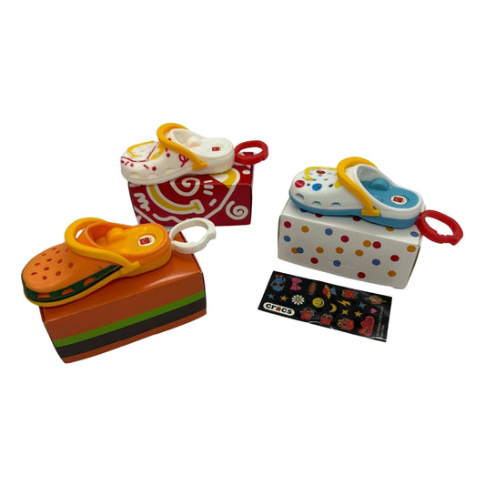 Mini Clog Shoe Keychains