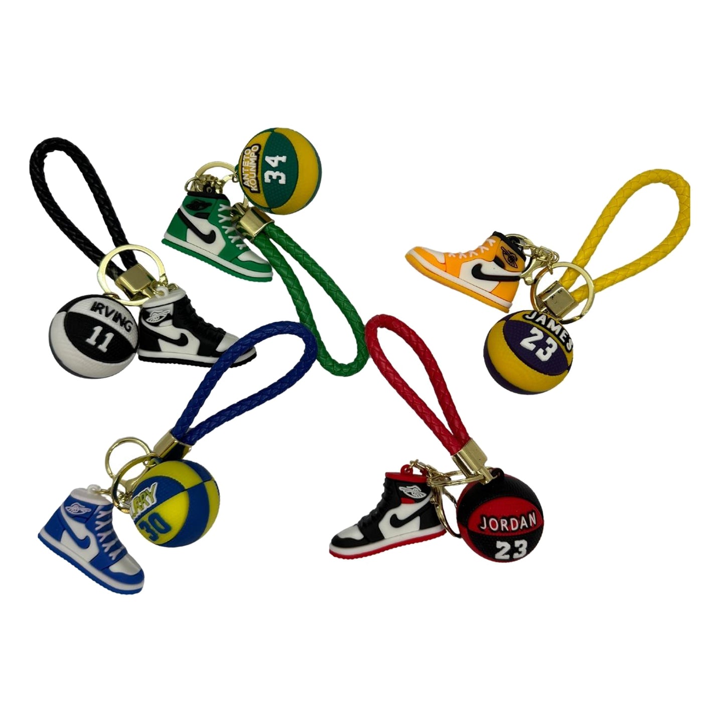 NBA Legend 3D Figurine Keychains