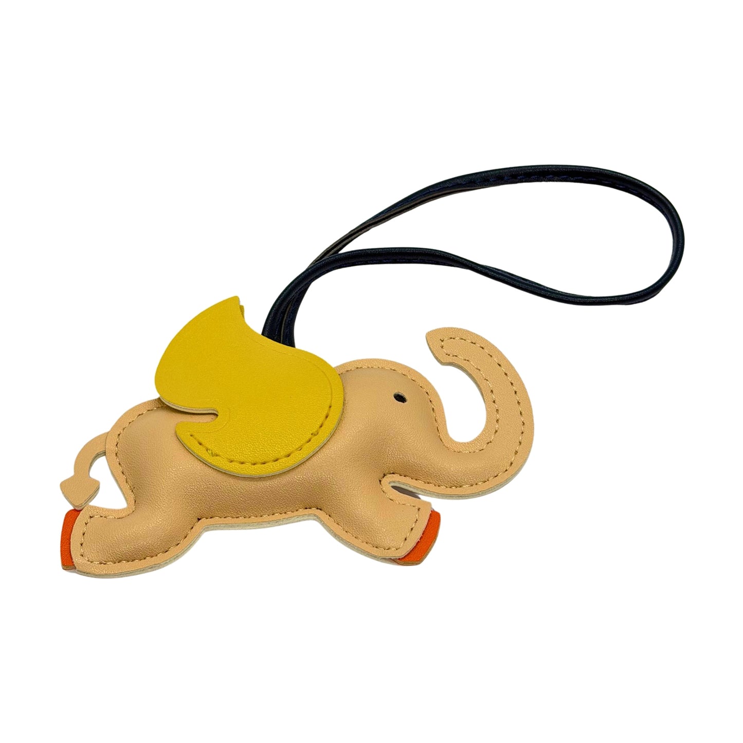 Elephant Leather Bag Charms
