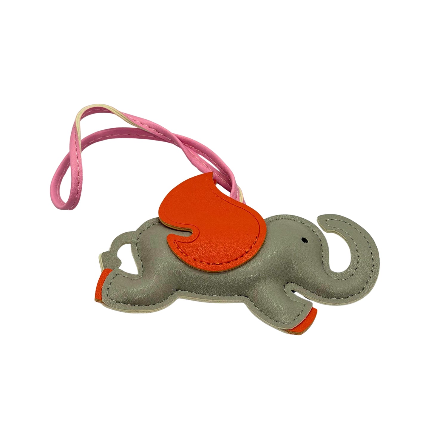 Elephant Leather Bag Charms