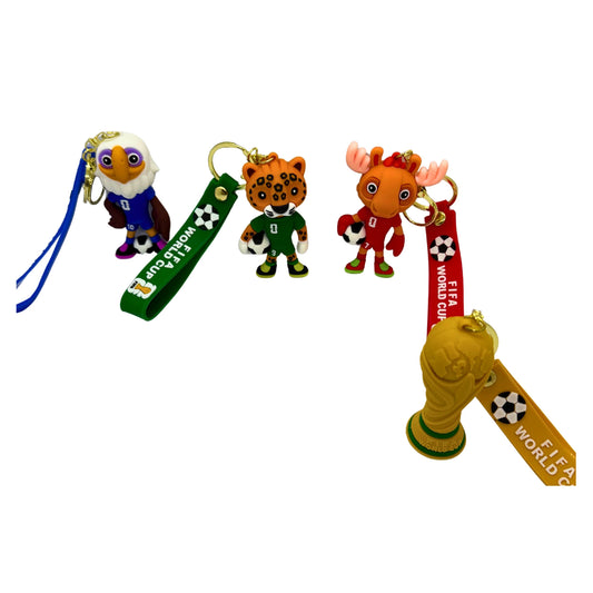 Elite Soccer Star 3D Keychains