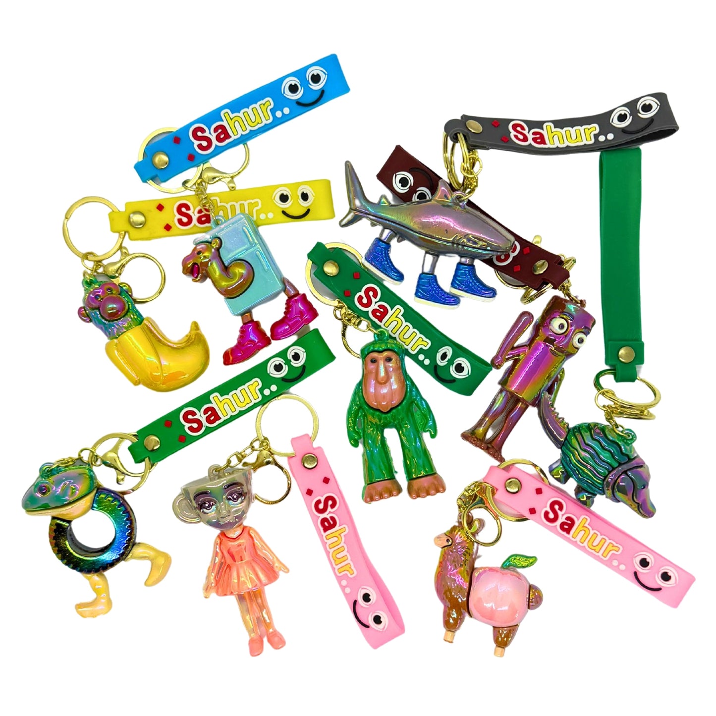 Sahur 3D Keychains