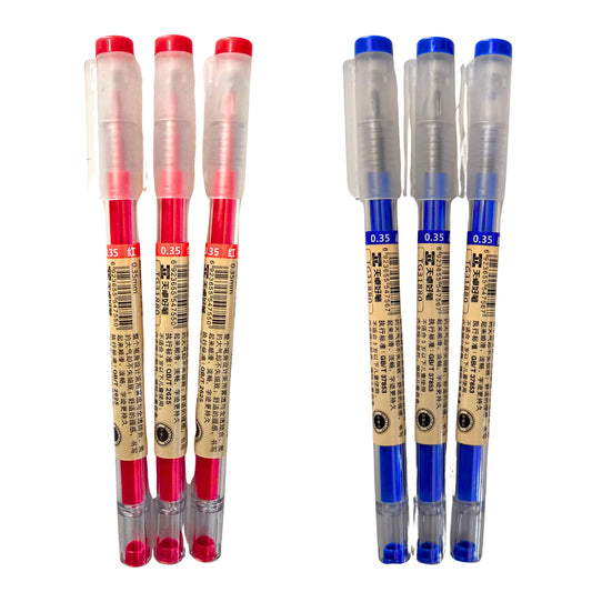 Needle Tip Gel Pen - 3pcs/set