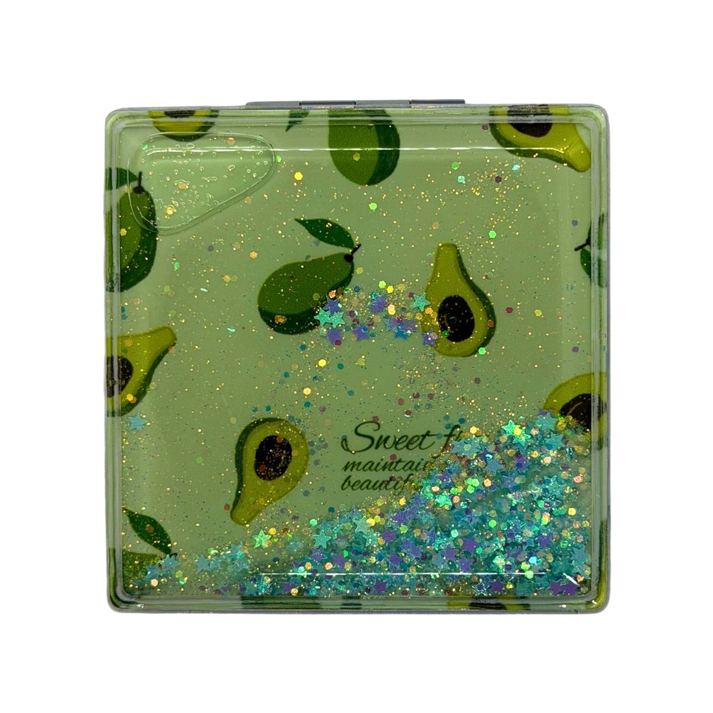 Shimmering Fruit Pocket Mirror