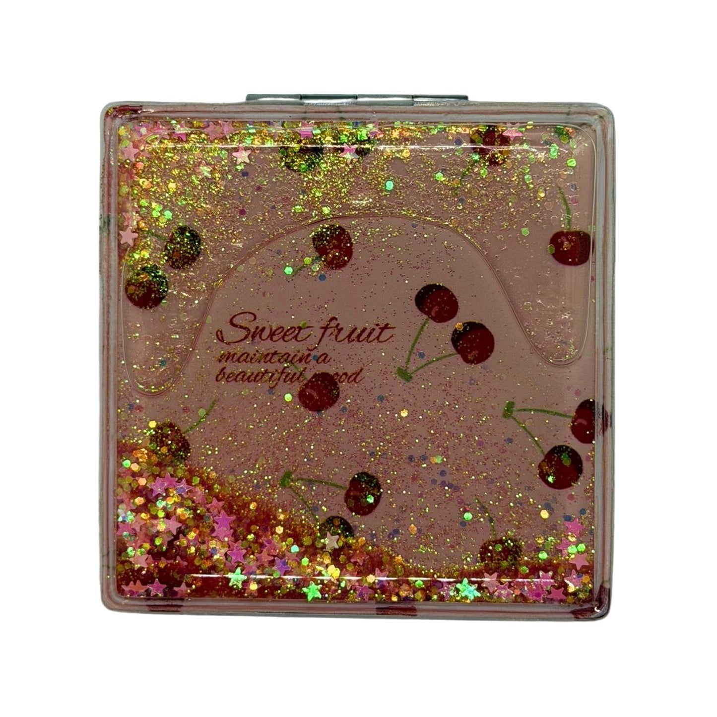 Shimmering Fruit Pocket Mirror