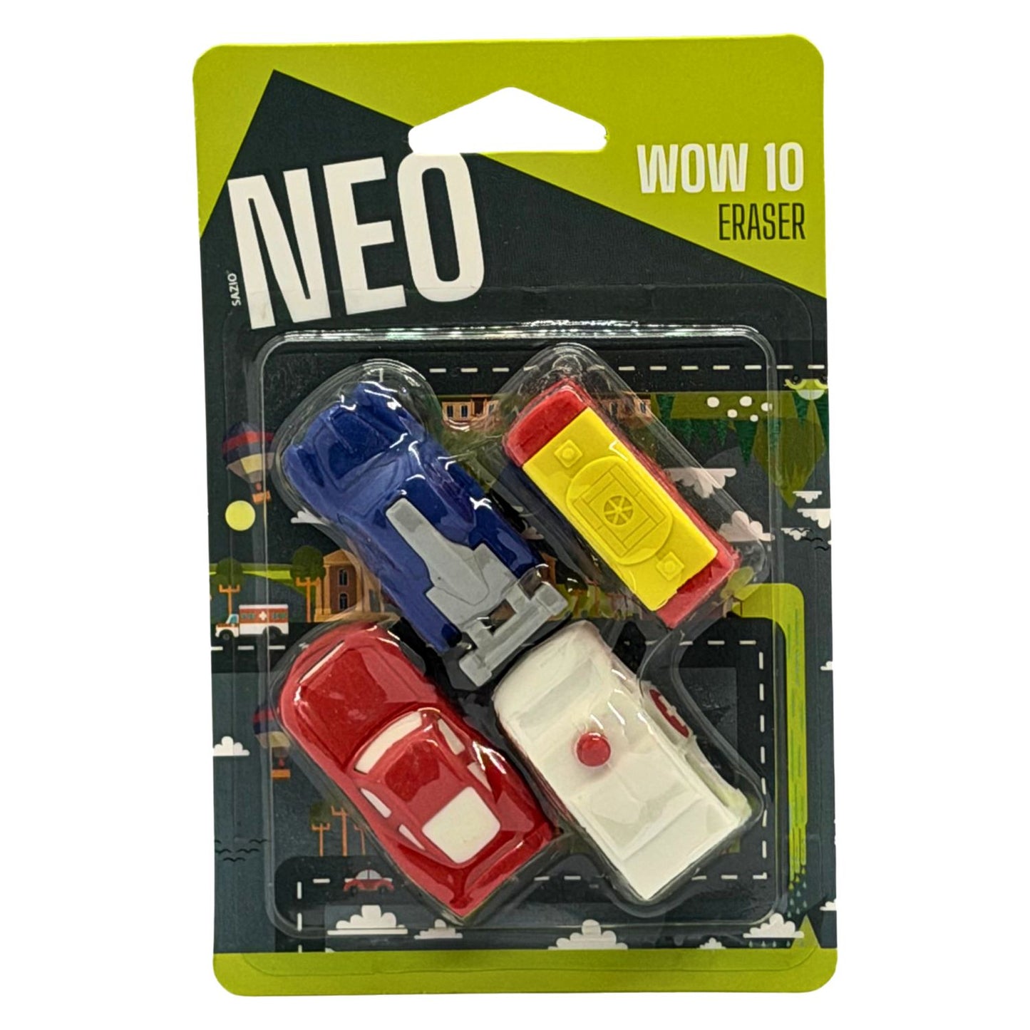 NEO Novelty Erasers
