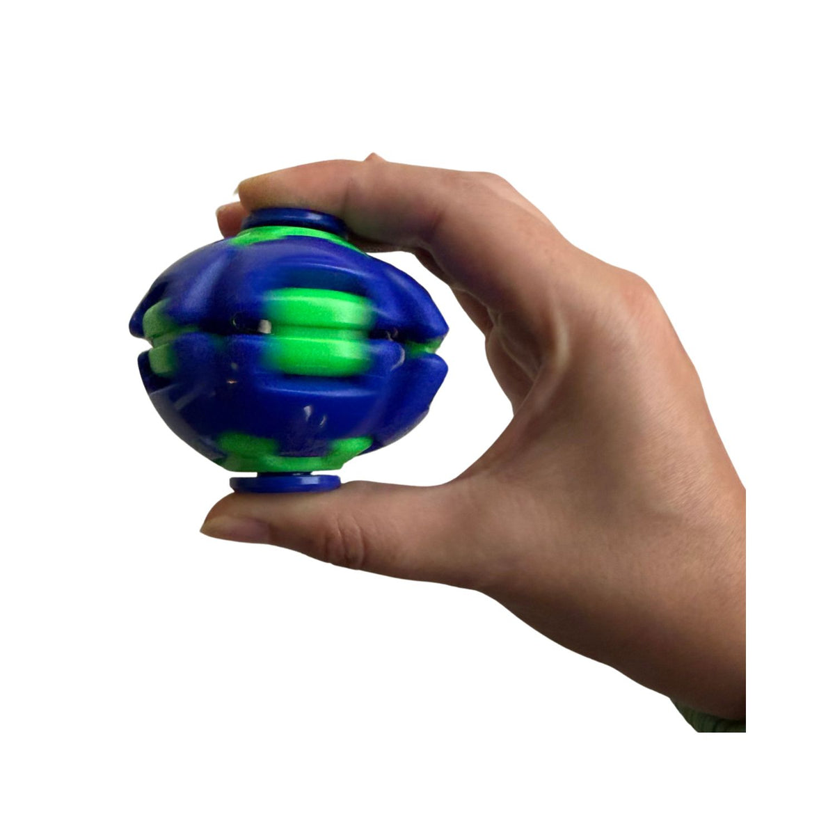 3D Rotating Press & Spin Fidget Ball Toy