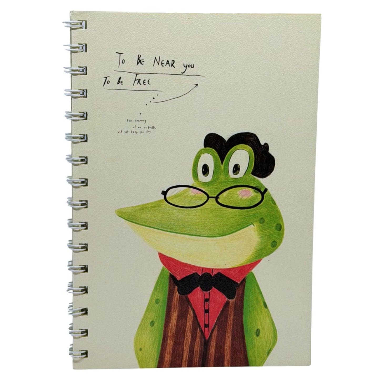 Illustrated Spiral Notebook - A5 size