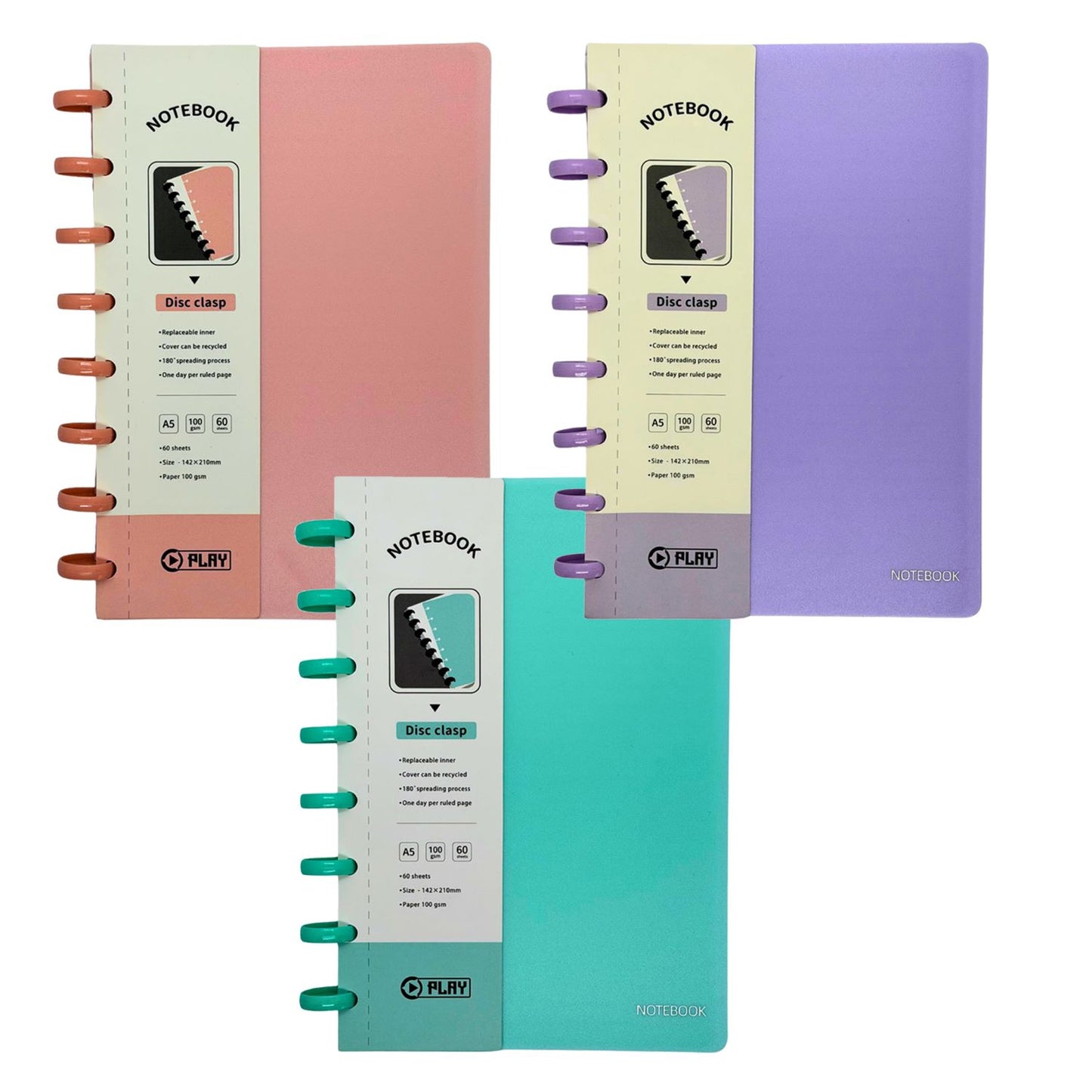 Disc-Bound Notebook - A5 size