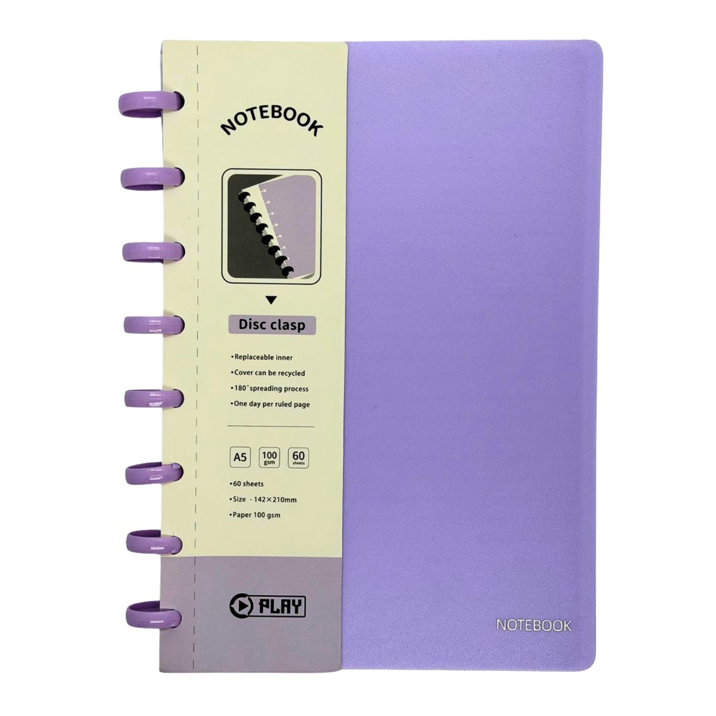 Disc-Bound Notebook - A5 size