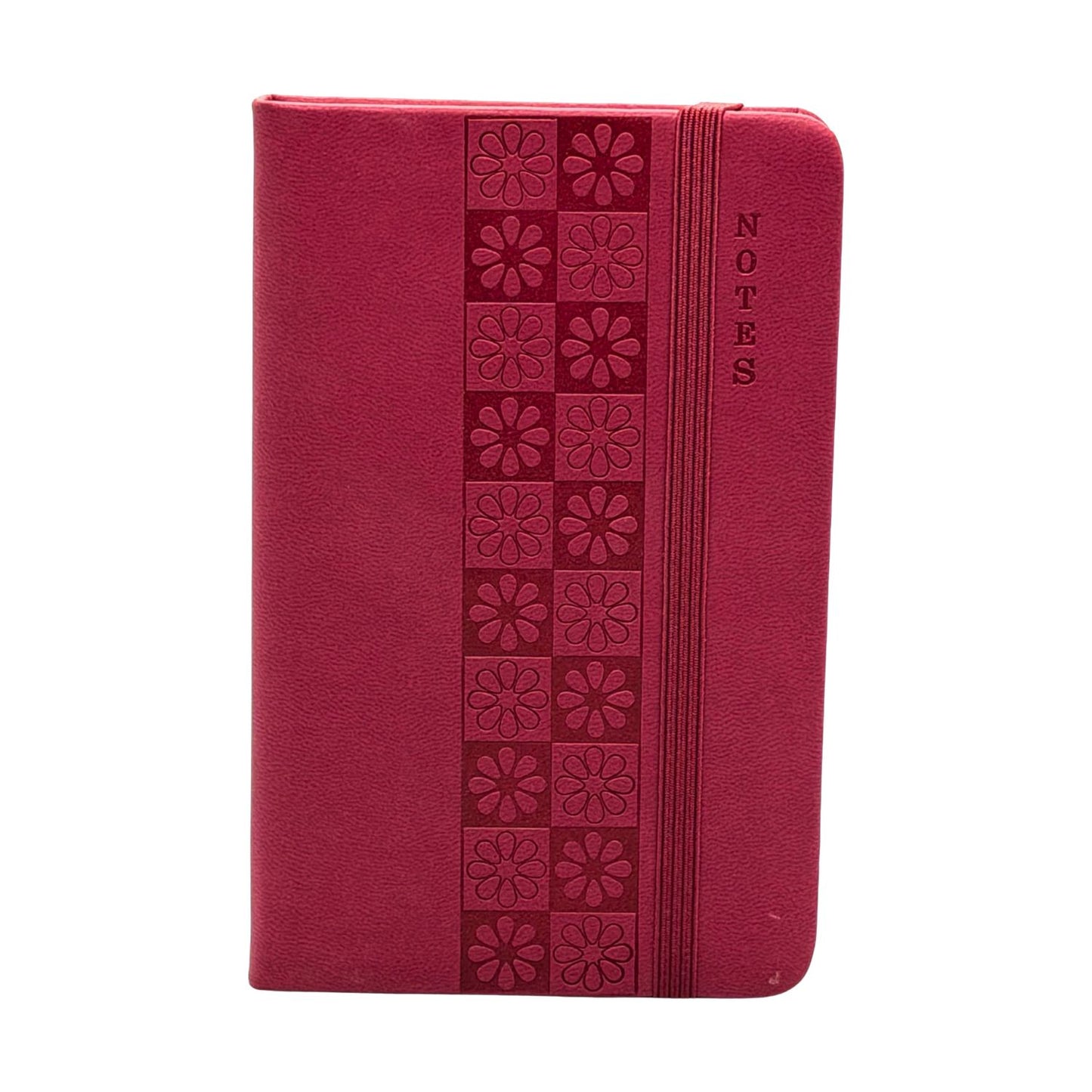 Floral Embossed Notebook - A6 size
