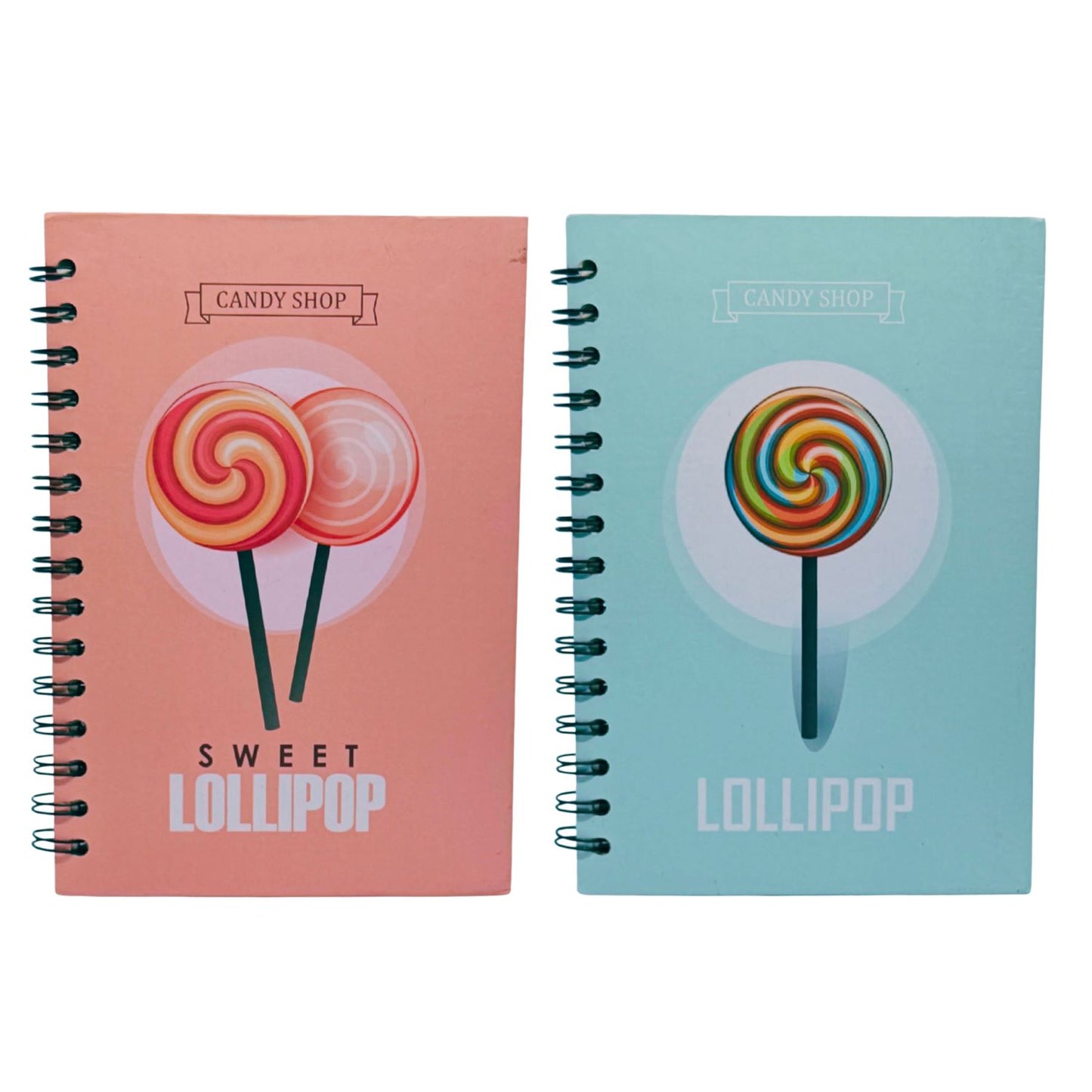 Lollipop Spiral Notebooks - A5 size