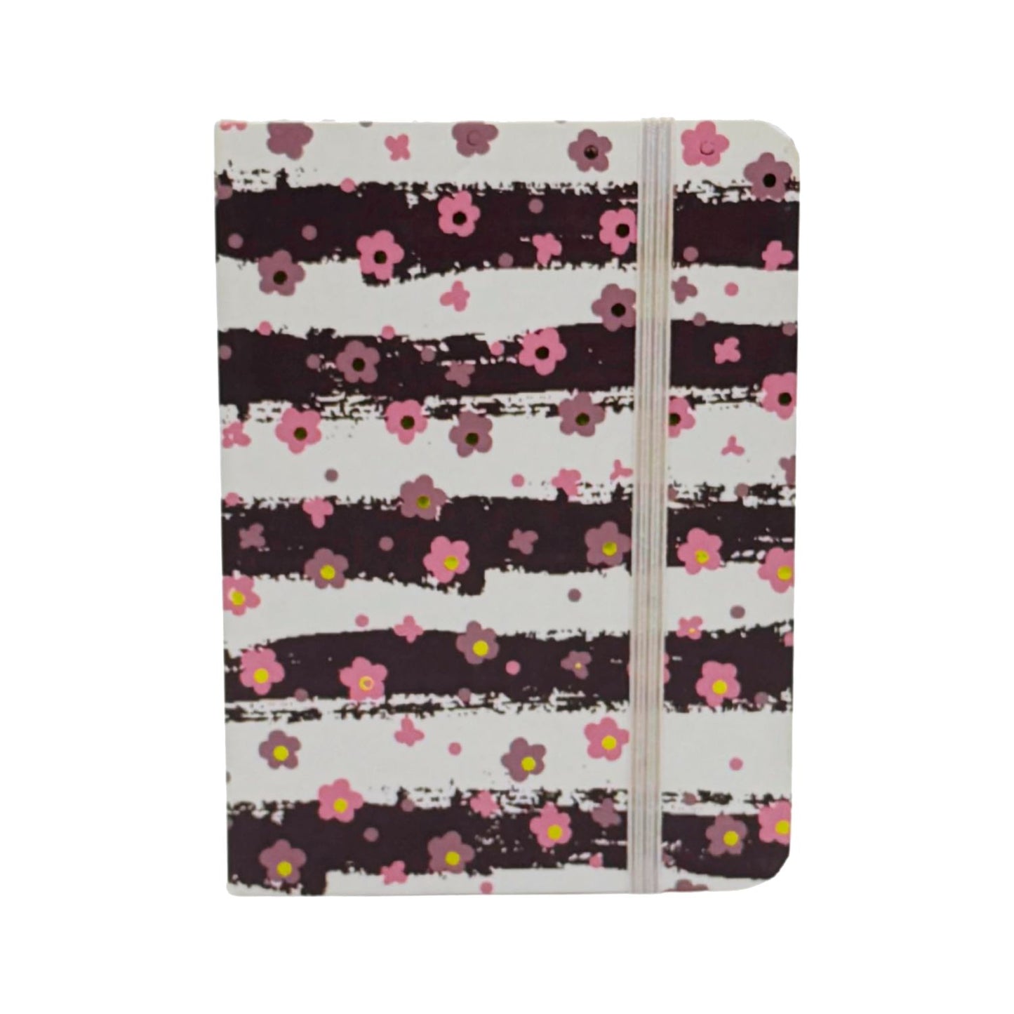 Purple Floral Notebook - A6 size
