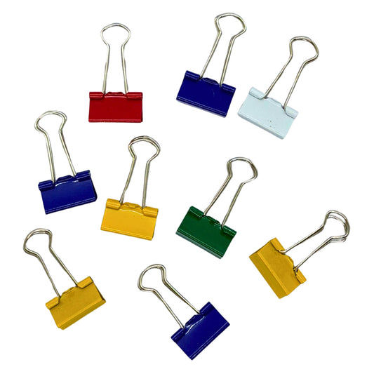 Roco Vinyl-Coated Premium Paper Clips - 9pcs/set