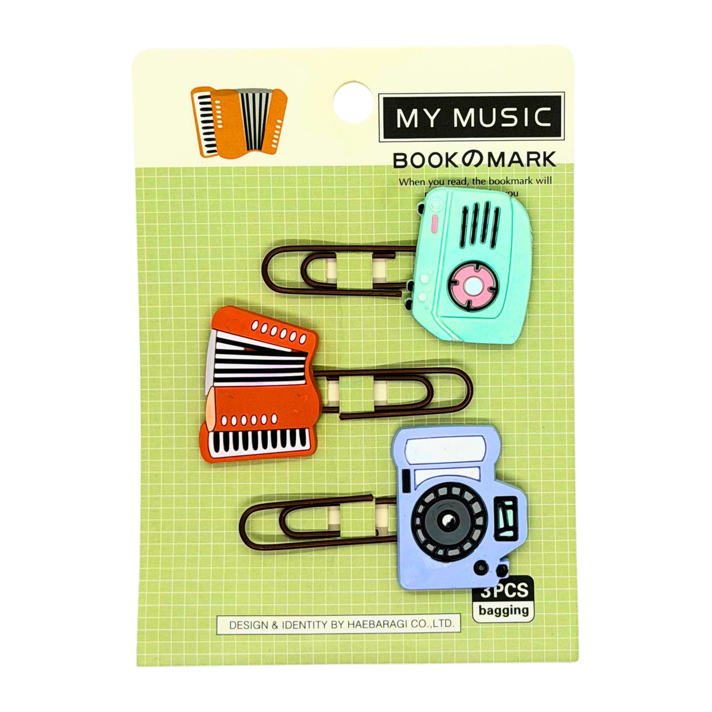 My Music Silicone Paper Clips