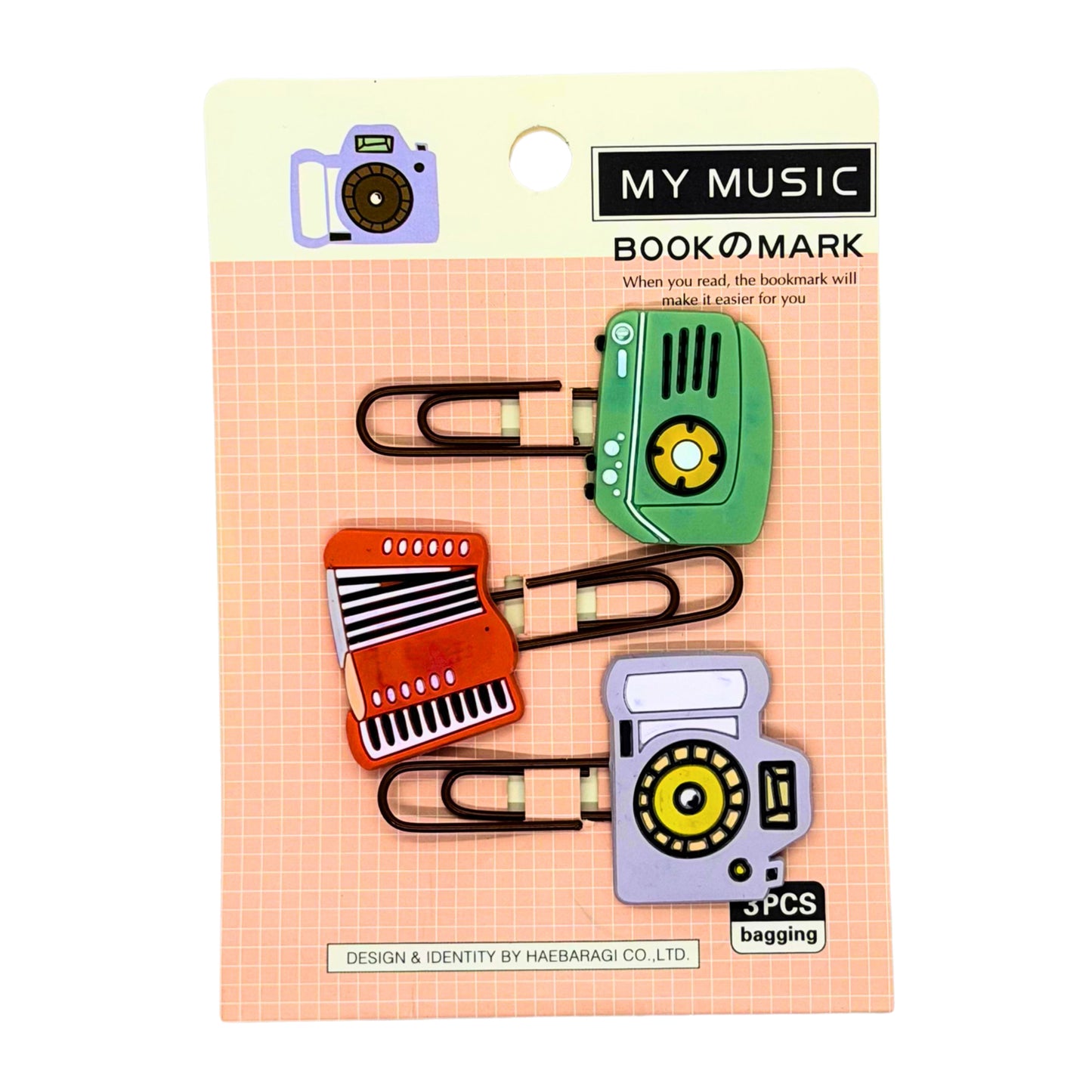 My Music Silicone Paper Clips