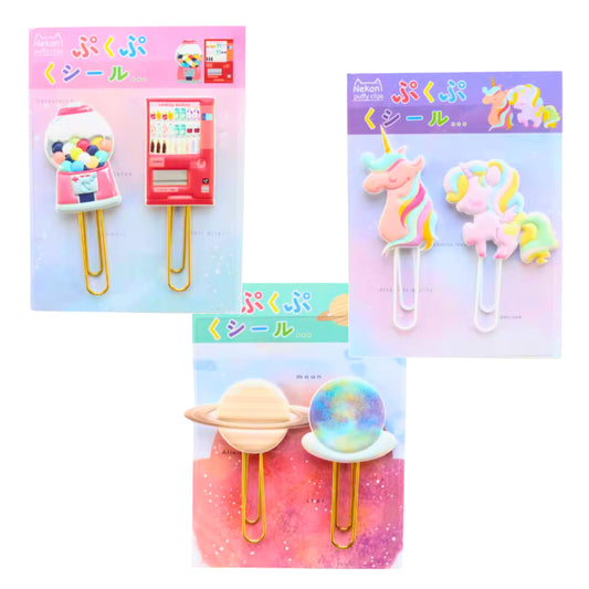Puffy Silicone Paper Clips