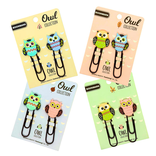 Wise Owl Silicone Paper Clips