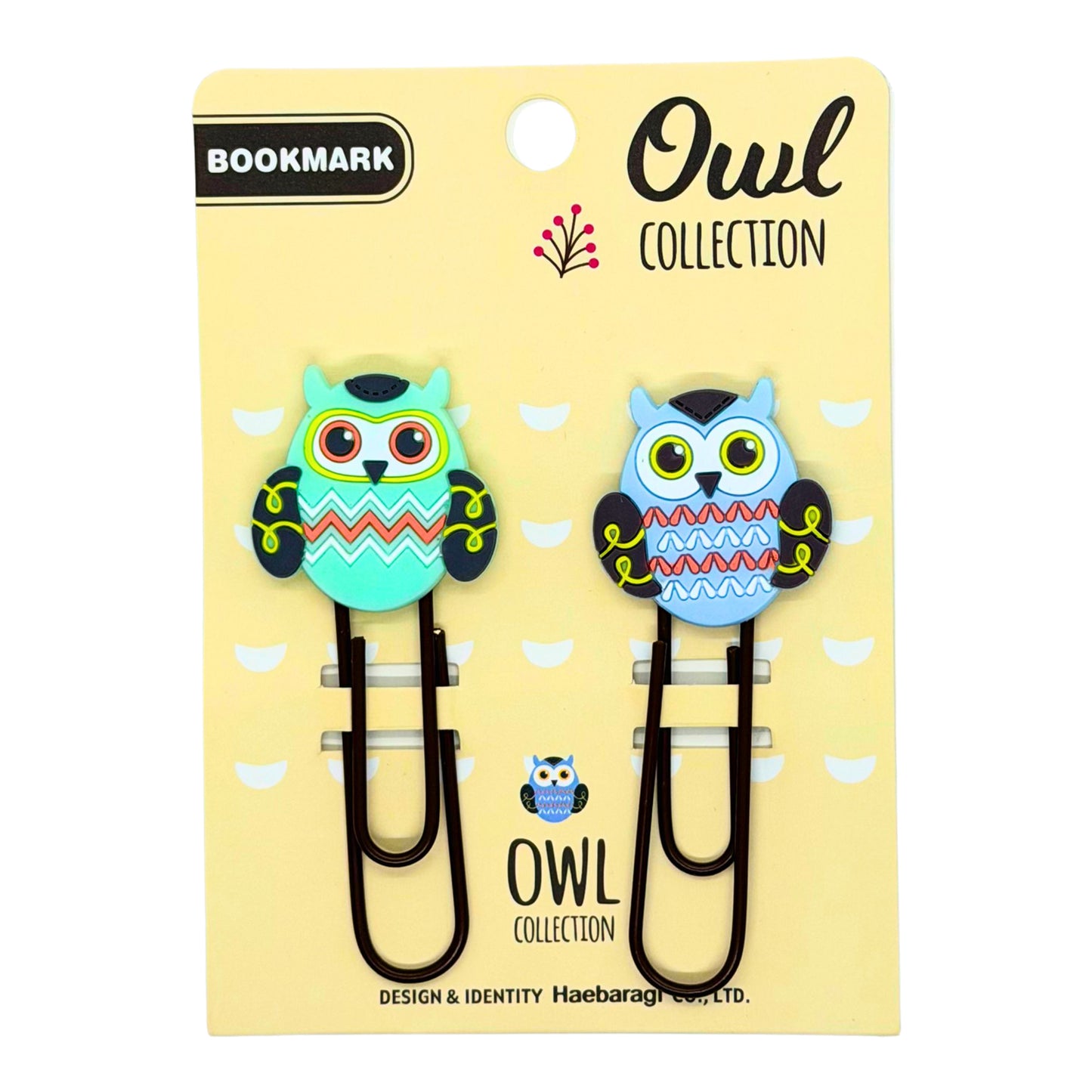 Wise Owl Silicone Paper Clips