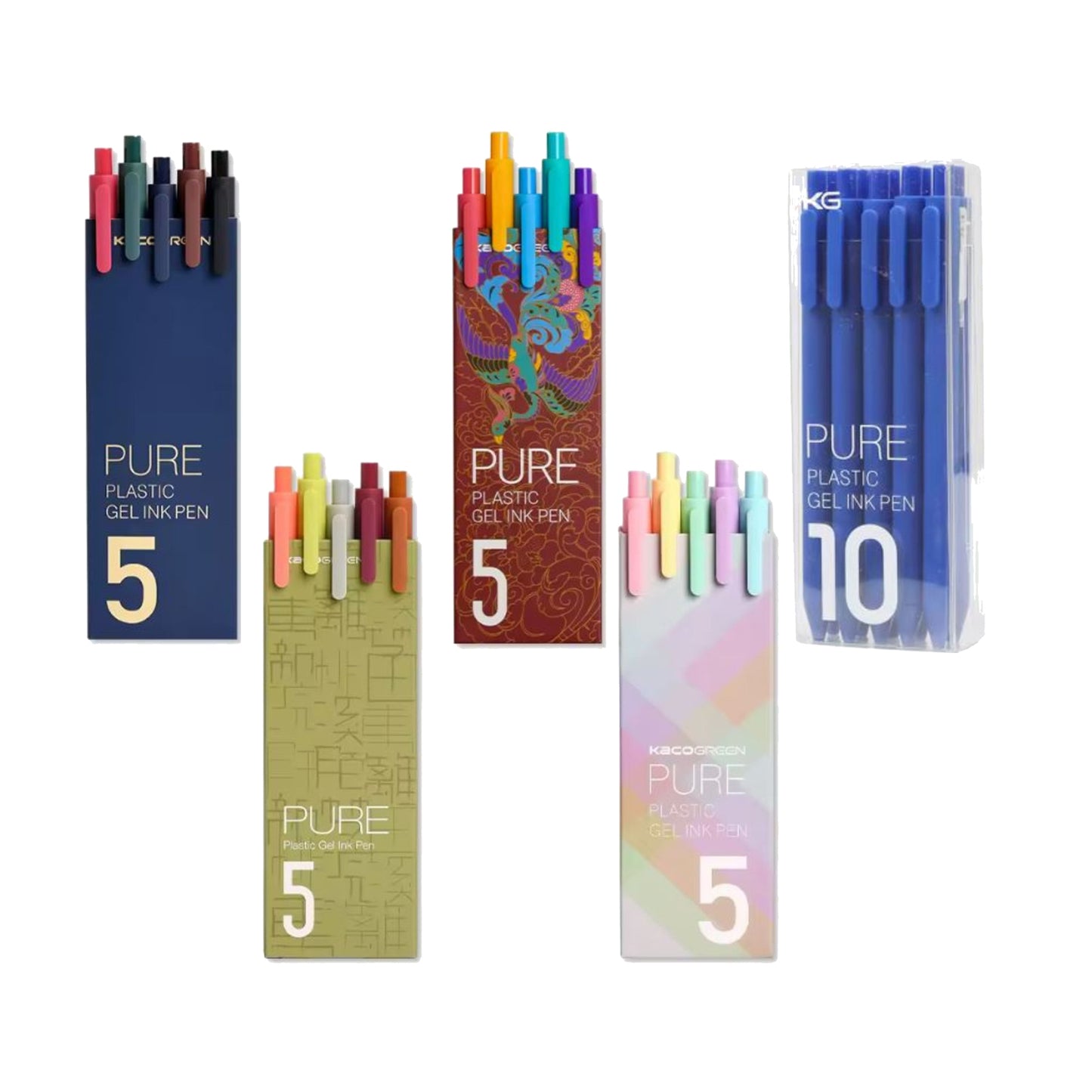 Pure gel ink pens