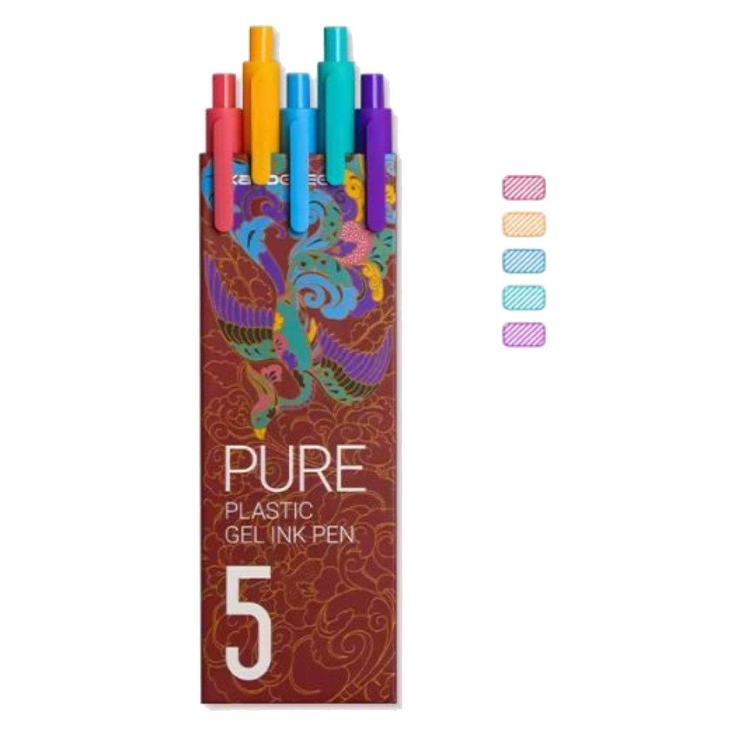 Pure gel ink pens