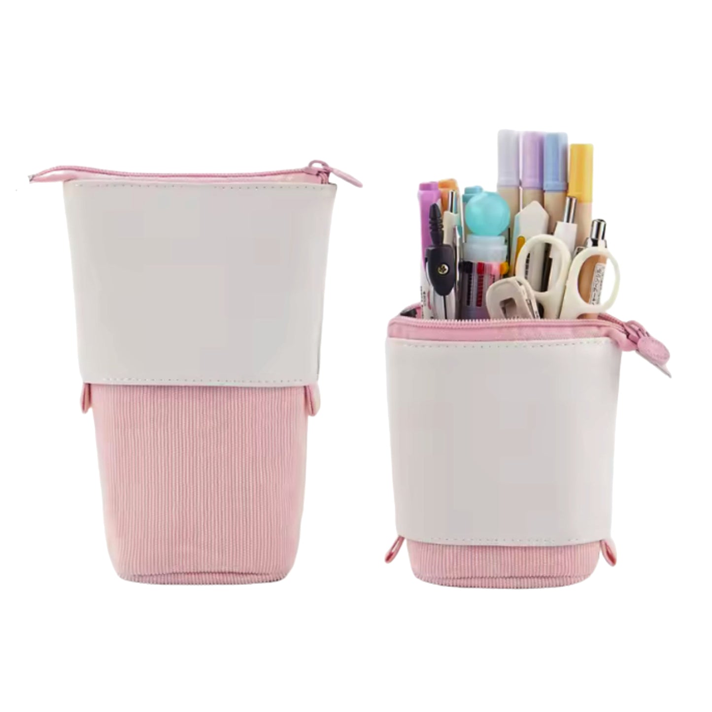 2-in-1 Pop-Up Standing Pencil Case