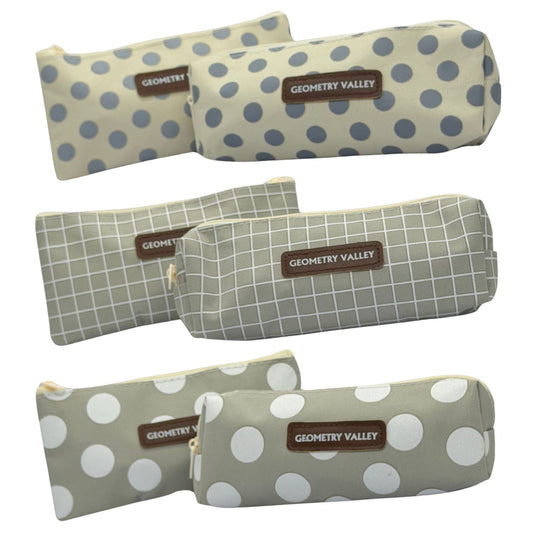 Geometry Valley Pencil Case - 2pcs/set