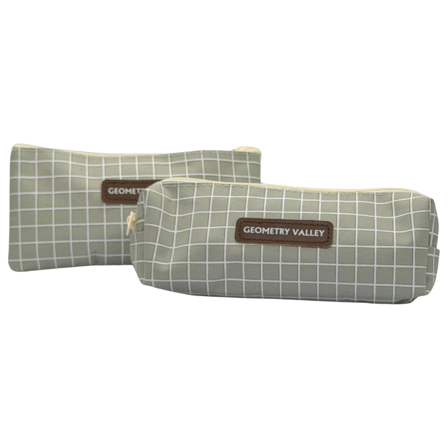 Geometry Valley Pencil Case - 2pcs/set