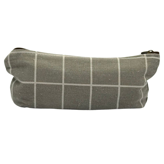 Oxford Grid Pencil Case