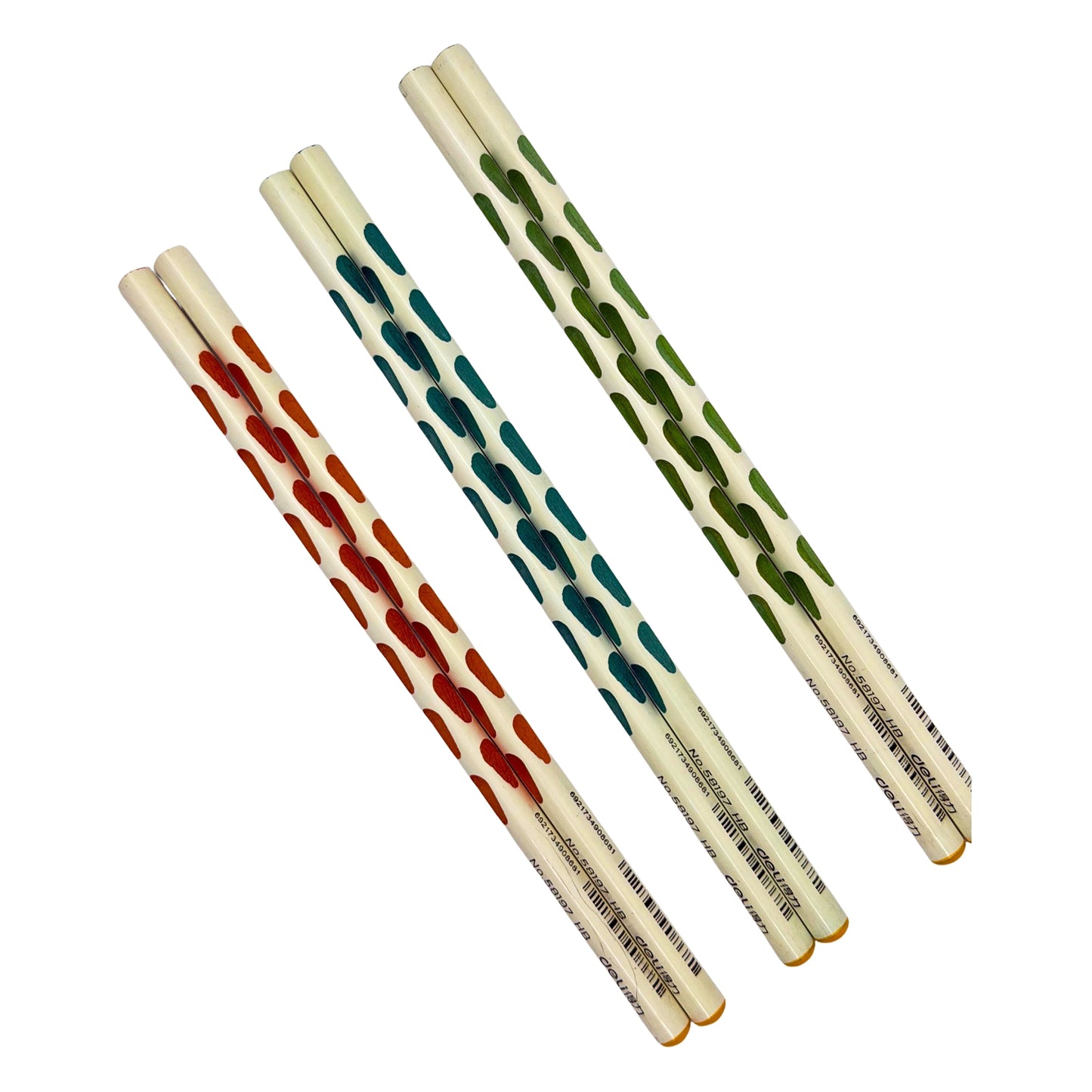Ergonomic graphite pencils - 2pcs/set