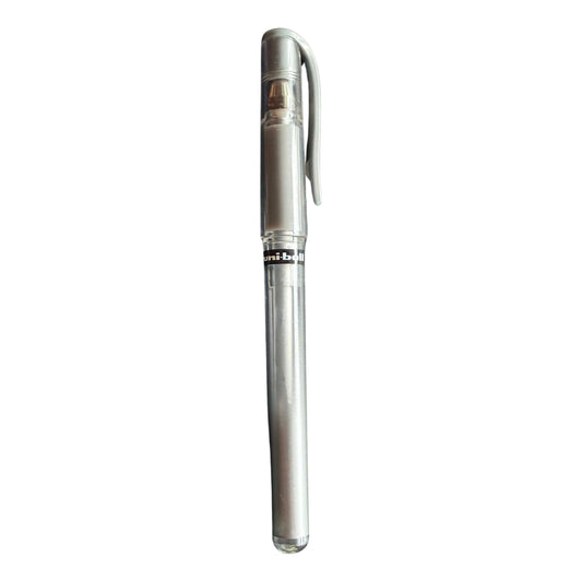 Uni-ball Gel Impact Metallic Silver Gel Pen