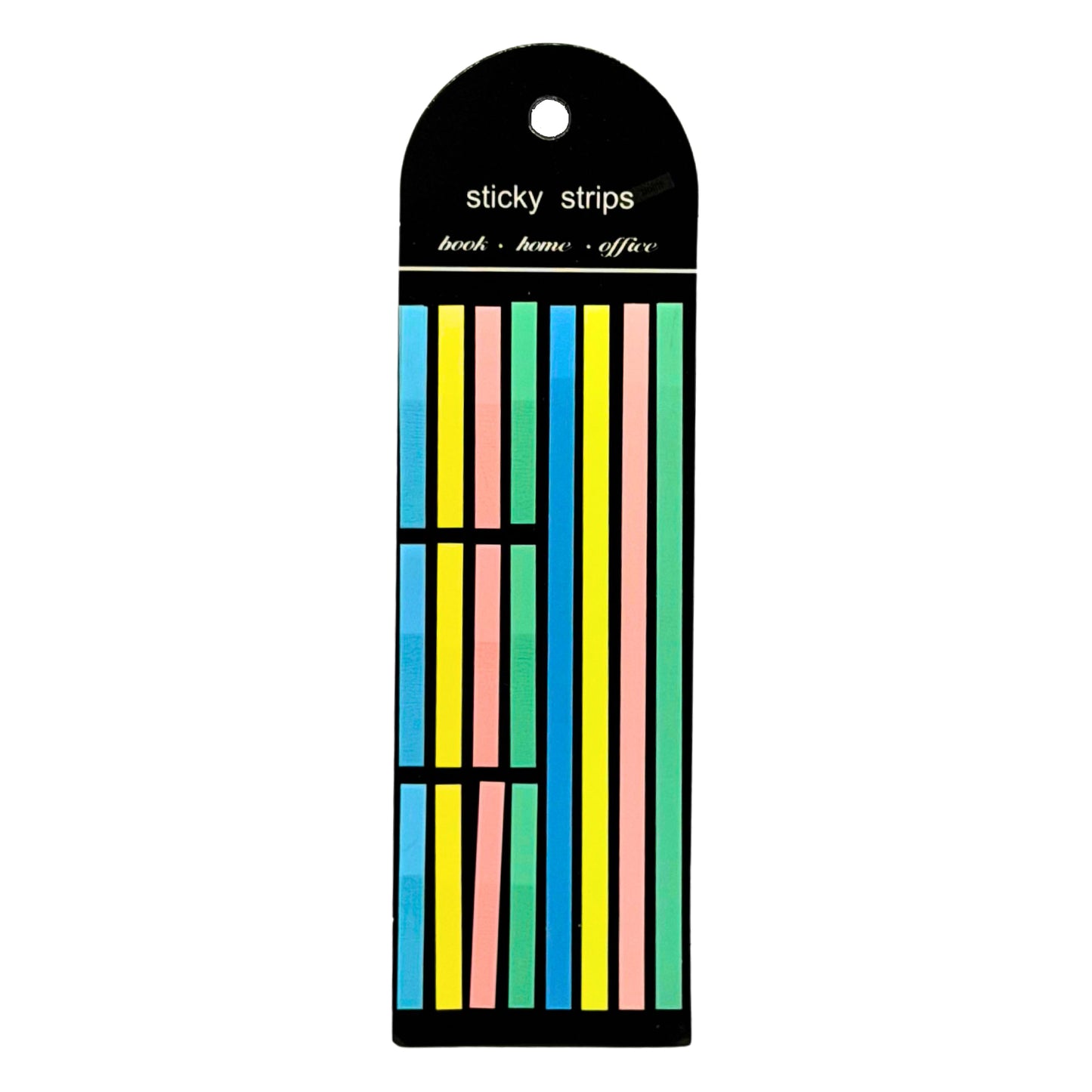 Morandi & Neon Long-Strip Sticky Note