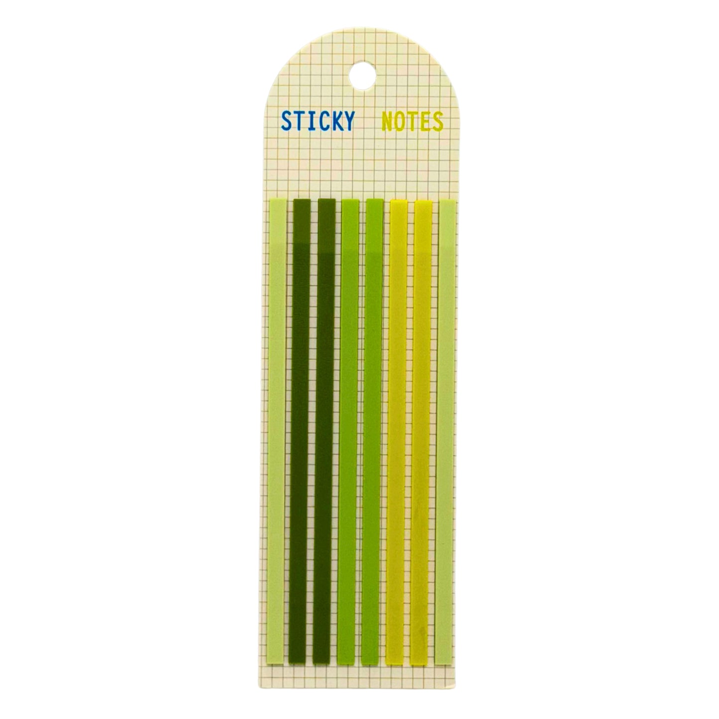 Morandi & Neon Long-Strip Sticky Note