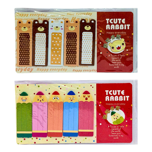 Cute Animal & Pencil Page Markers
