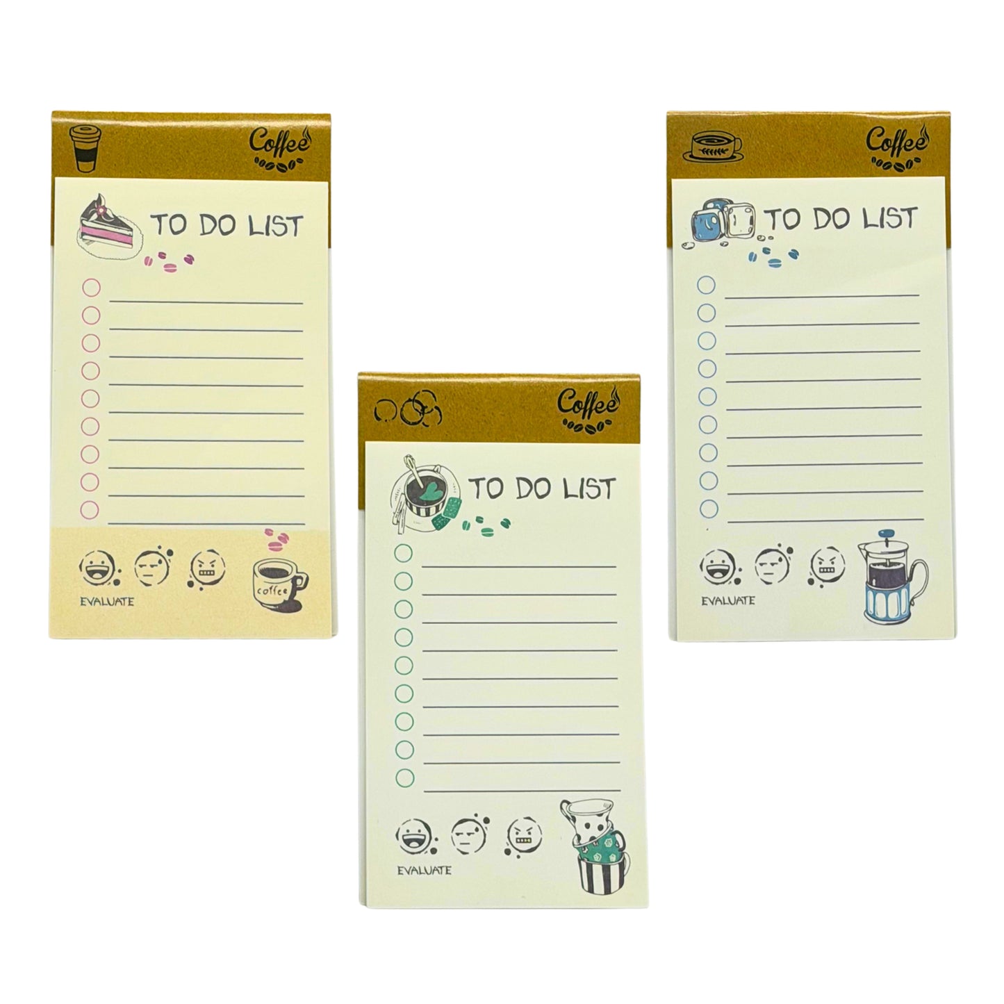Coffee Culture Daily To-Do List Notepad