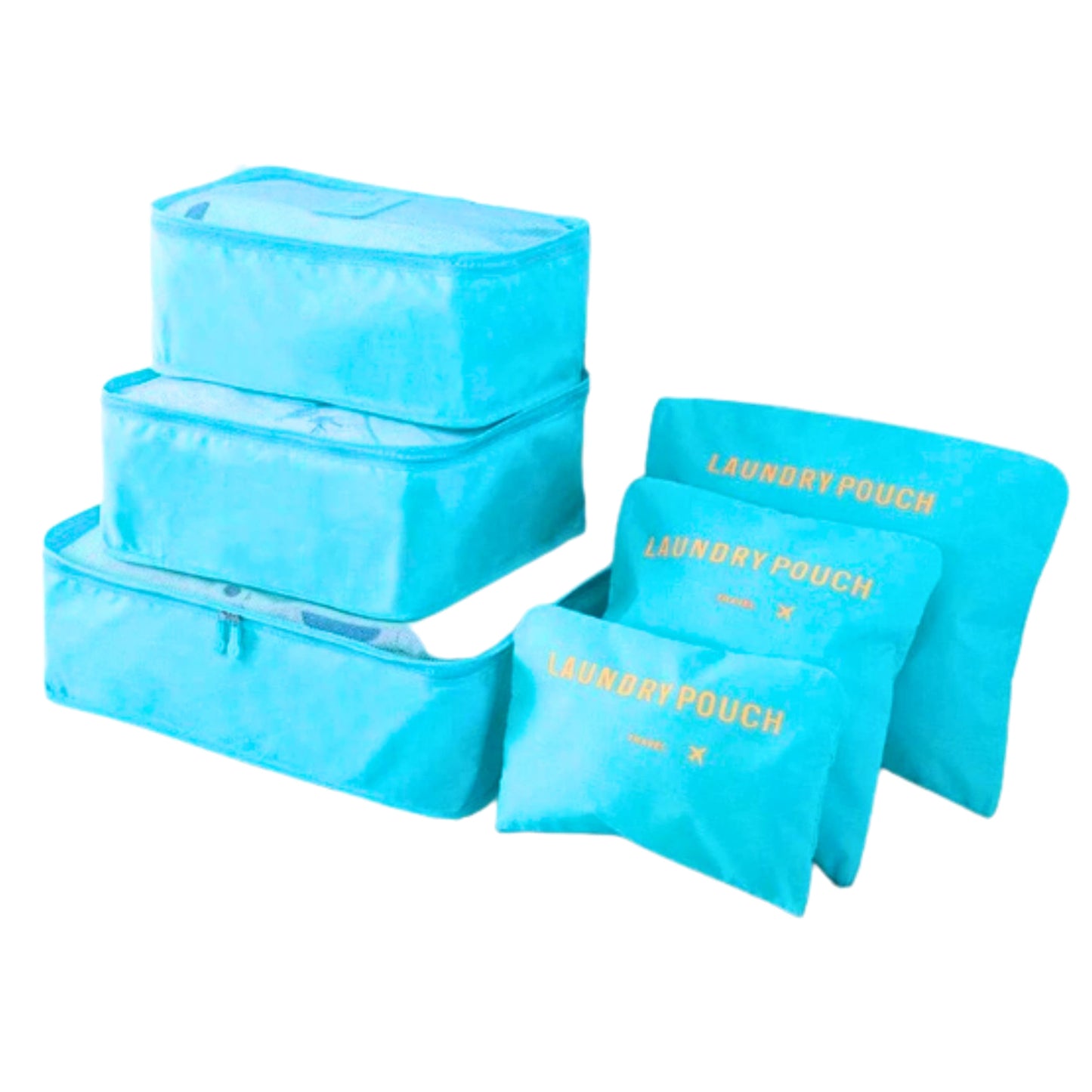 6-Piece Waterproof Travel Packing Cube Set