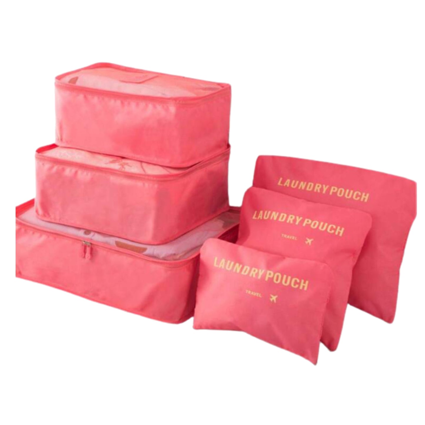 6-Piece Waterproof Travel Packing Cube Set