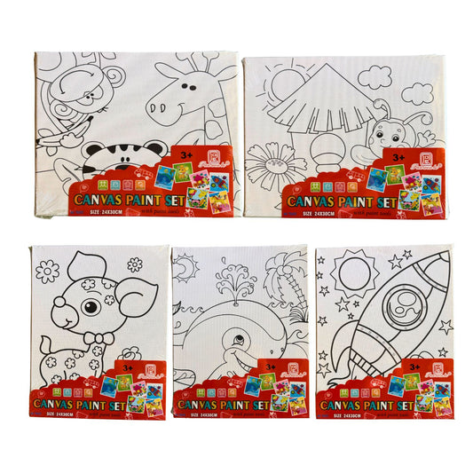 DIY Canvas Paint Sets - 24x30 cm