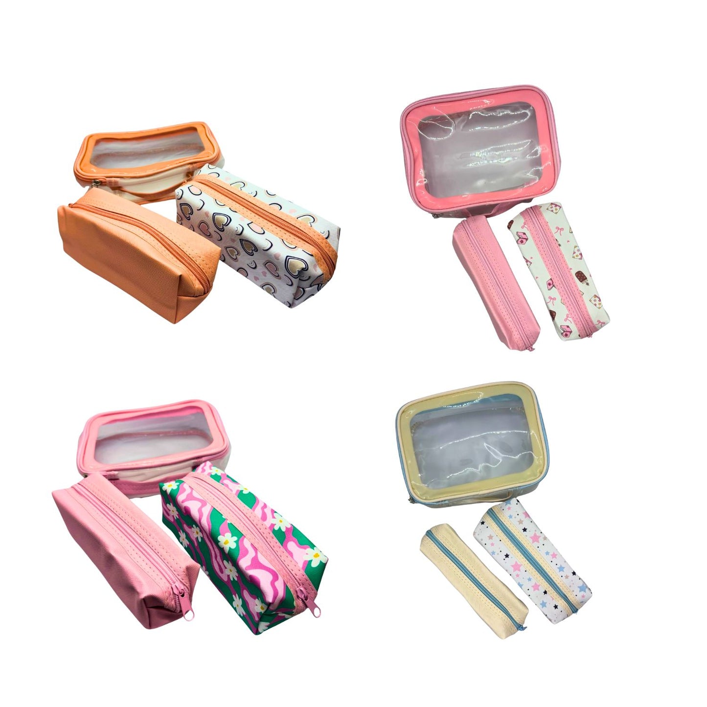 Makeup & Toiletry Organizer Set - 3pcs/set