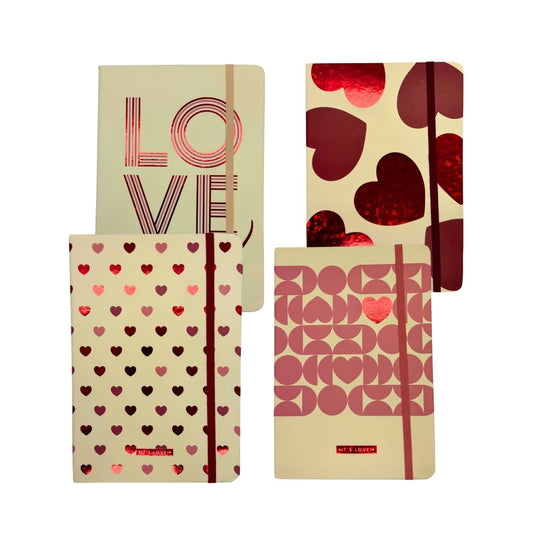 Red Heart Notebooks - A5 size