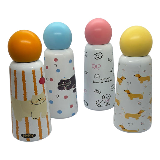 Aesthetic Pastel Water Bottles - 350ml