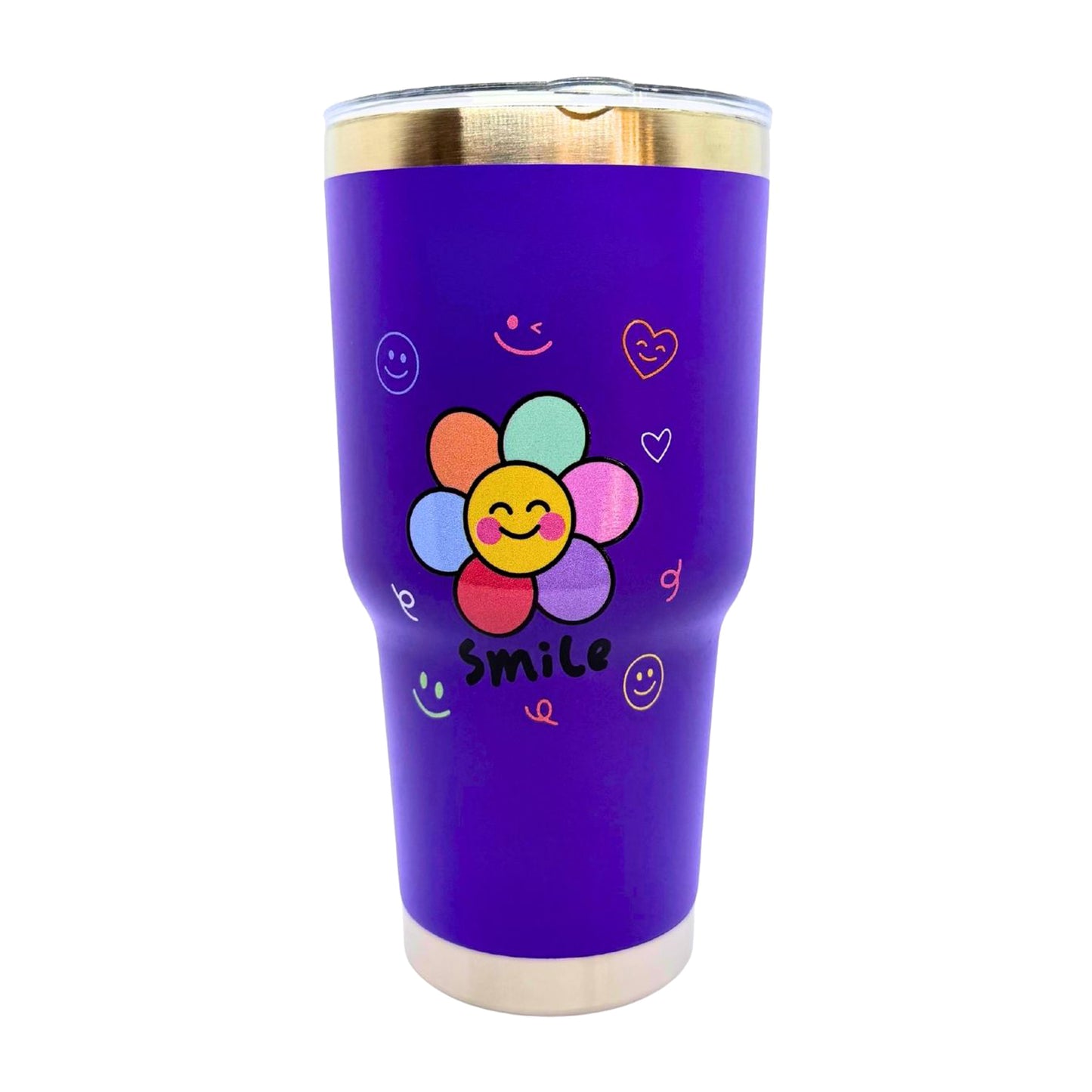 "Smile" Collection Insulated Water Bottles - 600ml